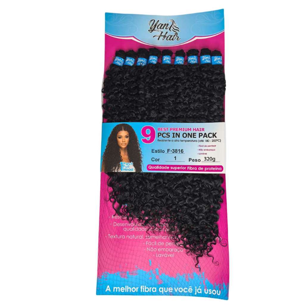 CABELO ORGANICO MODELO F-3816 - Yan Hair em Oferta na Shopee