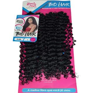Cabelo 100% Orgânico Cacheado Rubi 320gr YAN HAIR em Oferta na Shopee