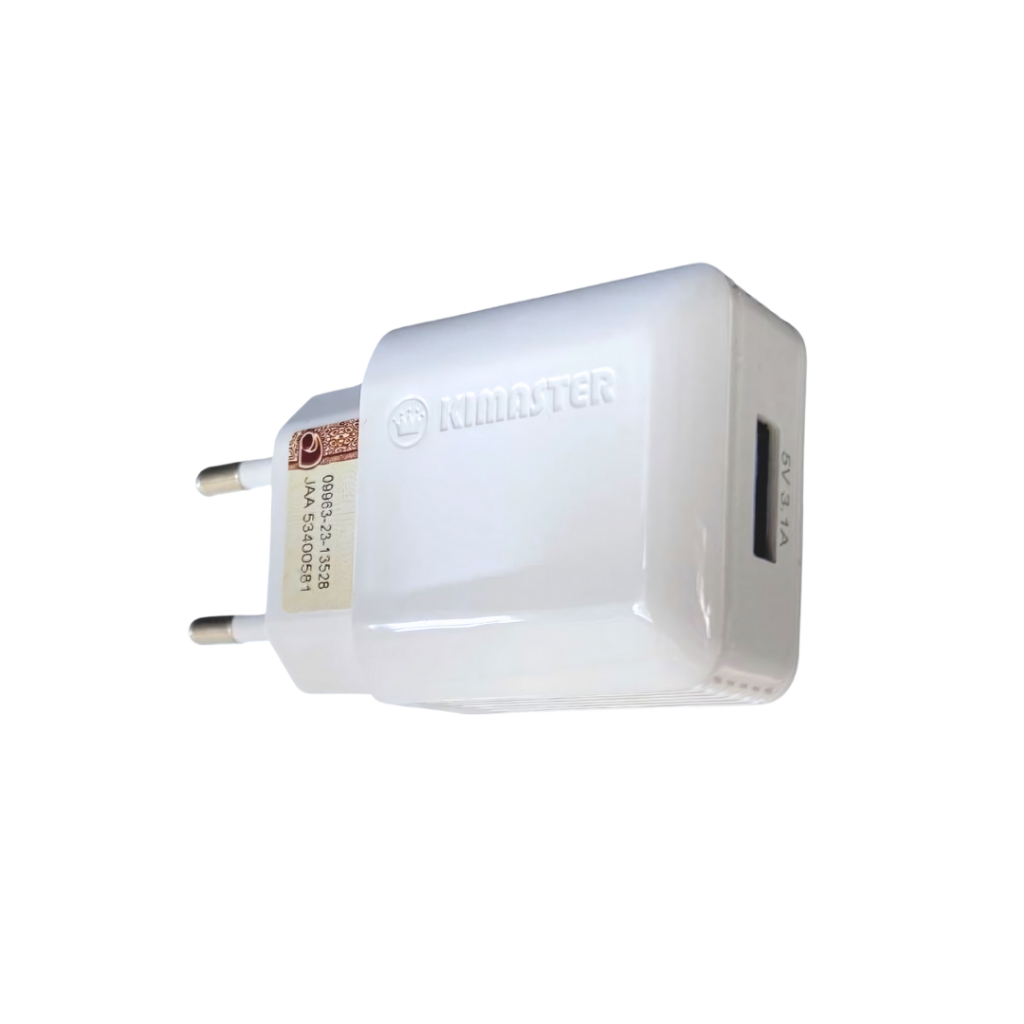 Kit 2 ou 3 Carregadores Kimaster T110 T160 T502 T503 PD/USB Turbo 15W/40W Bivolt