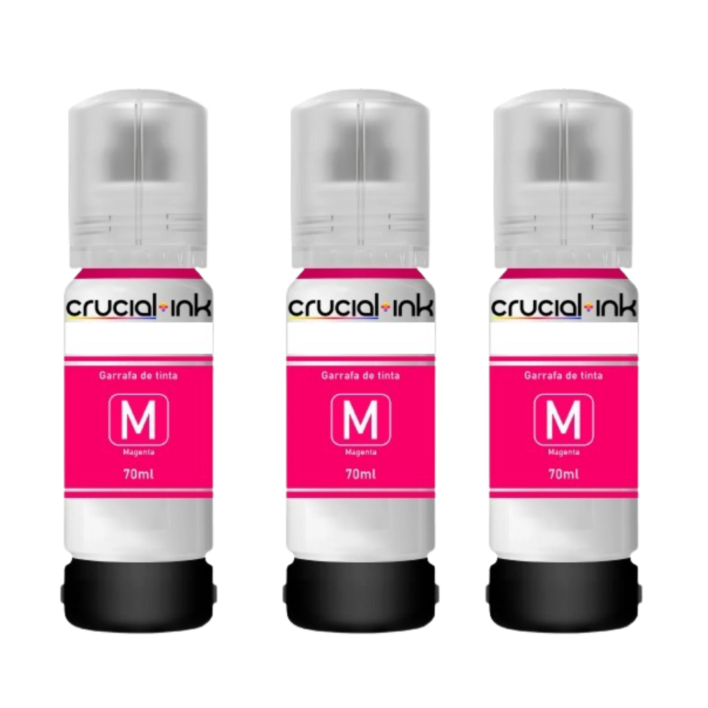 Kit 3 Tintas Magenta  Para Epson Color 4250 4160 4150 L4260