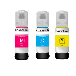 Kit 3 Tinta Color Para Epson L3150 L3250 1110 L5190 L3110 Coloridos em Oferta na Shopee