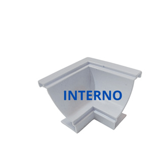 Canto Interno Branco Para Moldura/Sanca De Forro Pvc Escolha A Quantidade em Oferta na Shopee