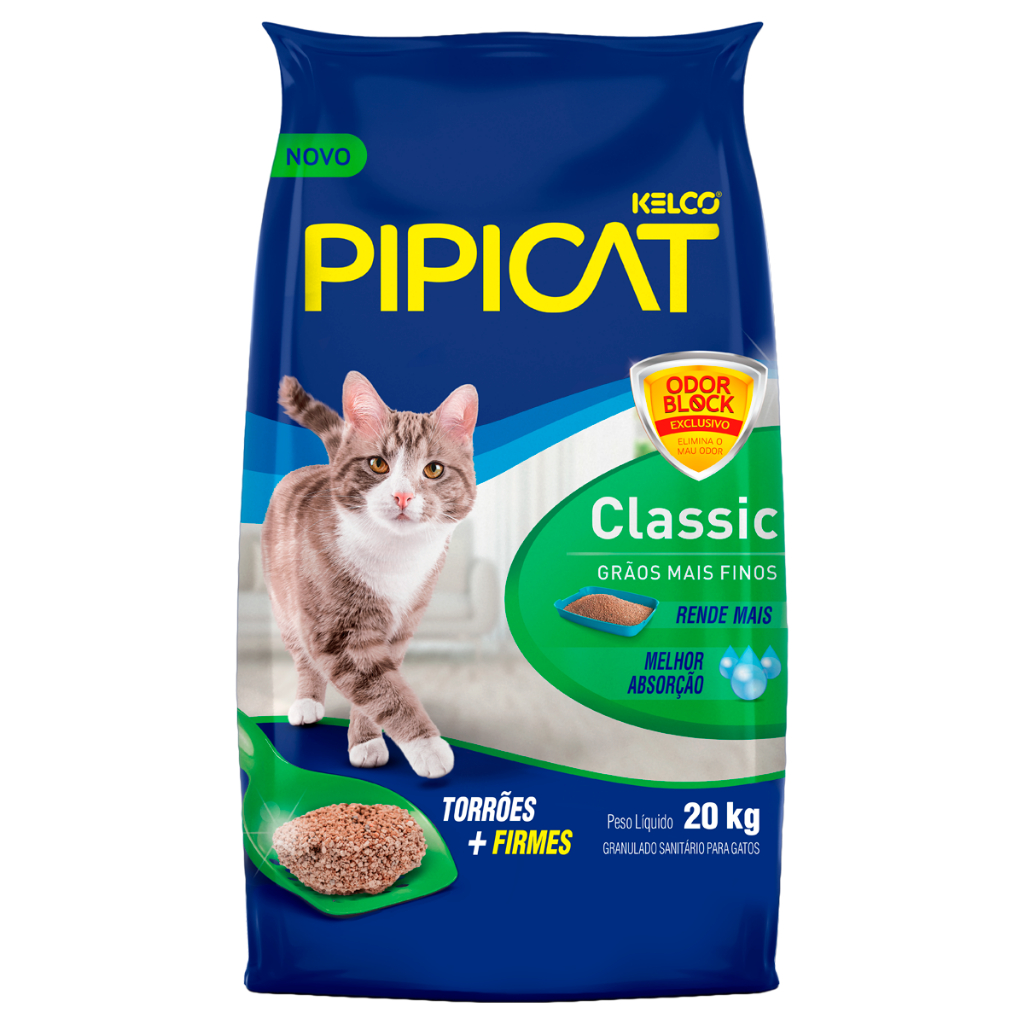 Areia Pipicat Classic para Gatos