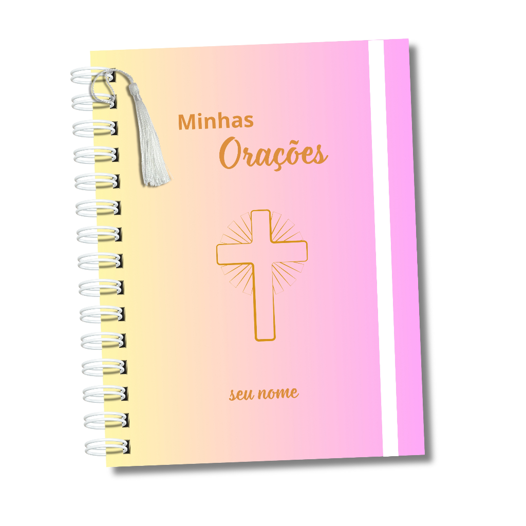 Caderno de Orações Meditações Dicas de Presentes Mães Amigas