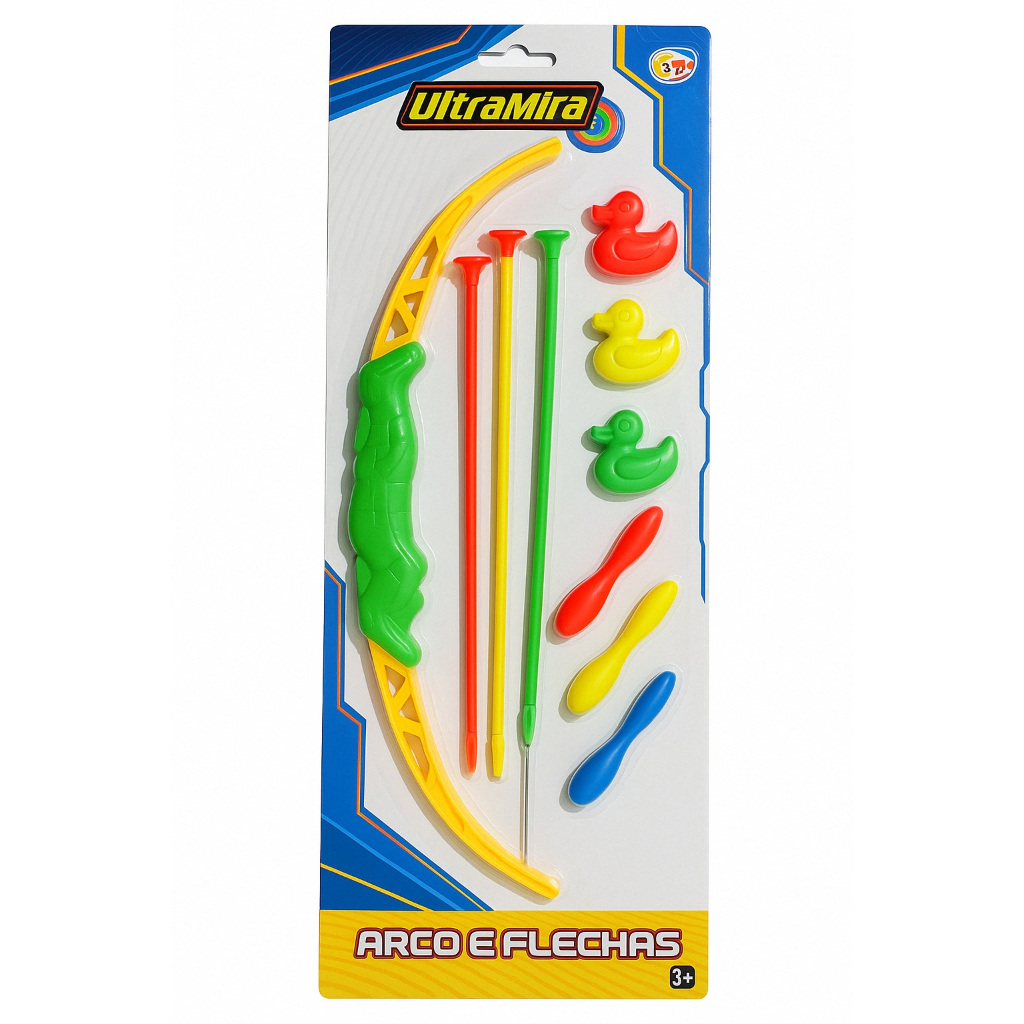 Arco E Flecha Infantil 45Cm Fantasia Brinquedo WellKids