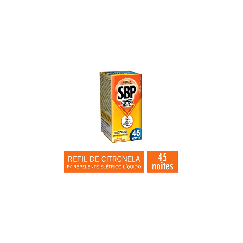 Repelente Elétrico Líquido SBP  Refil 35 ml