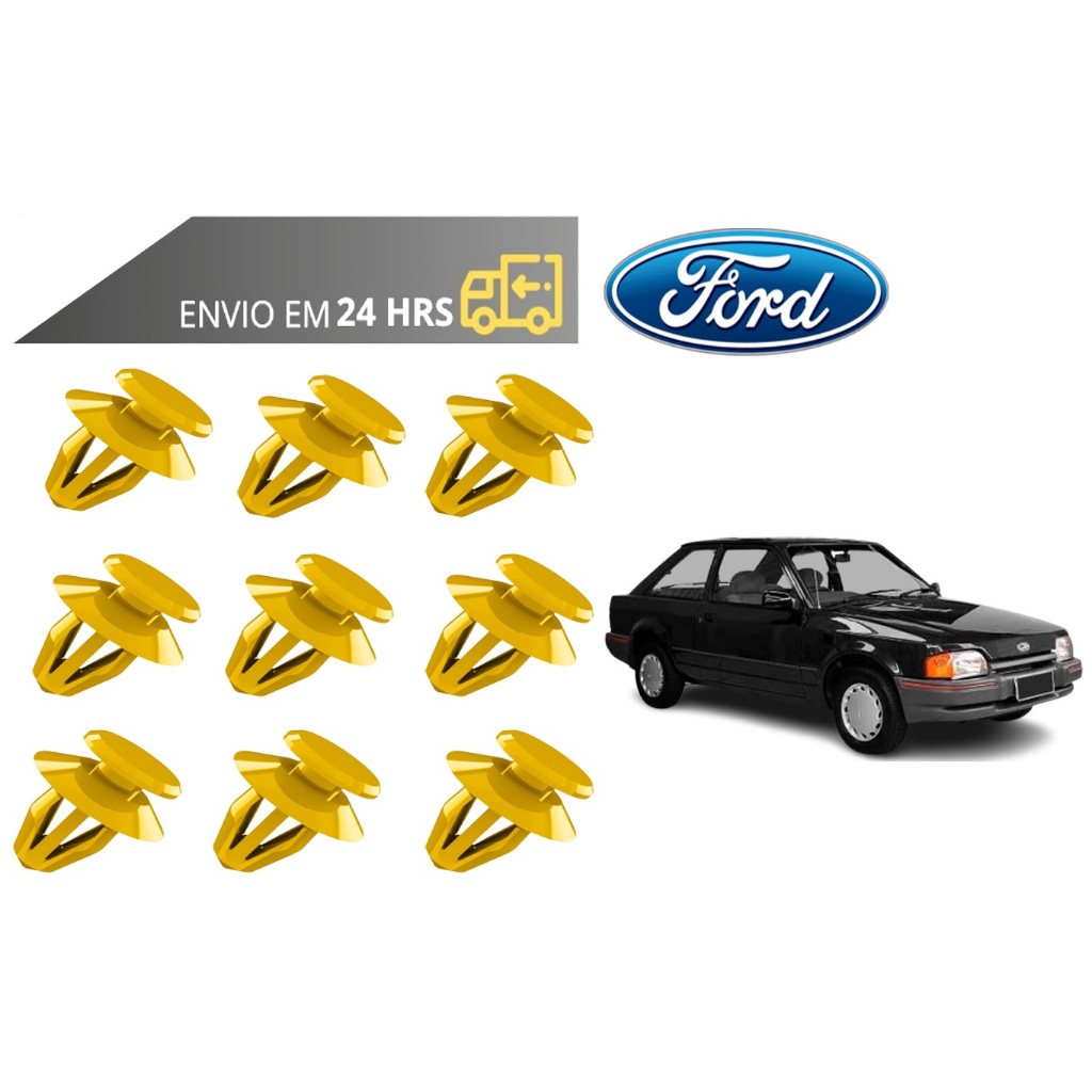 Grampo Presilha Forro da Porta Ford Escort 1993 a 2002 em Oferta na Shopee