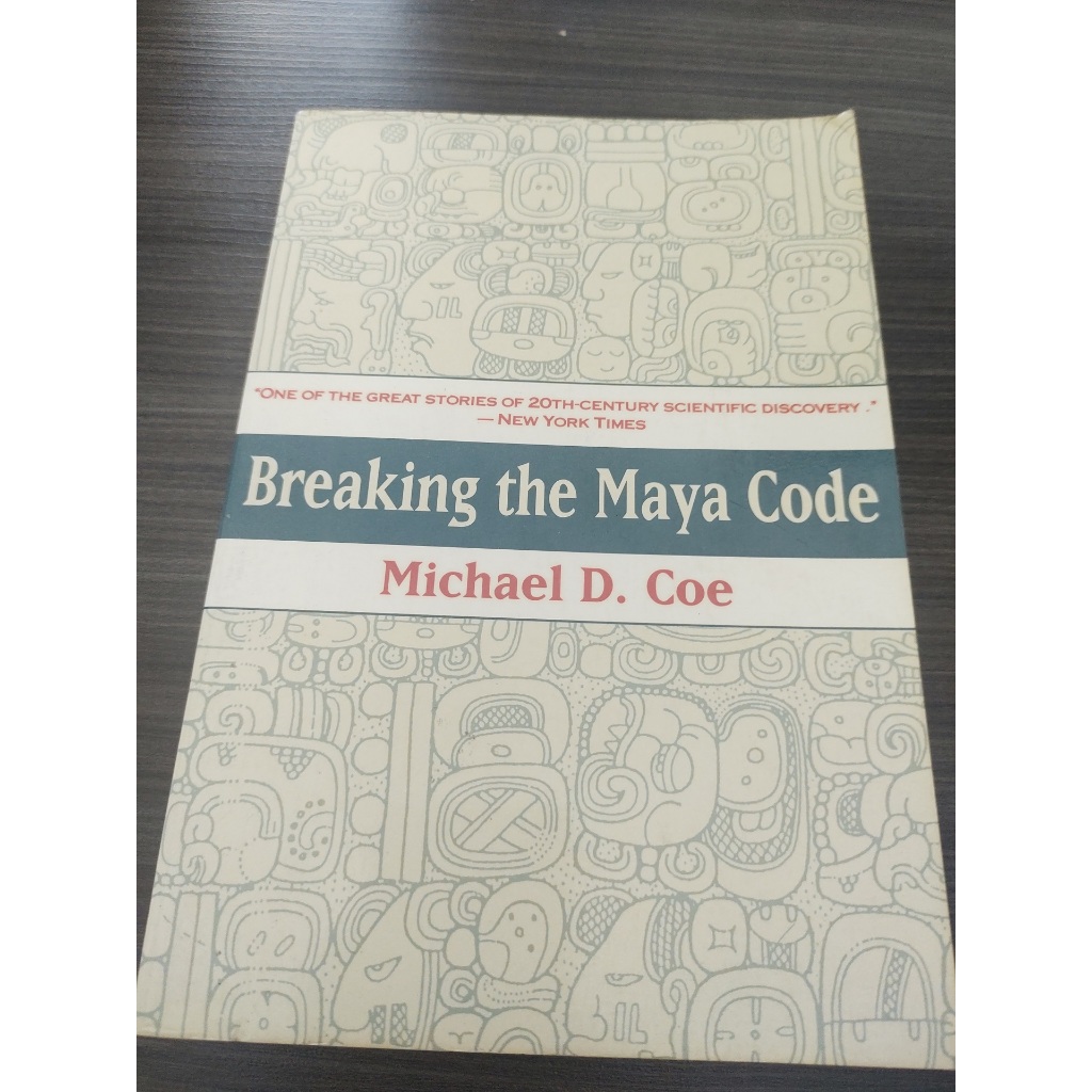 Livro Breaking the Maya Code Michael D. Coe
