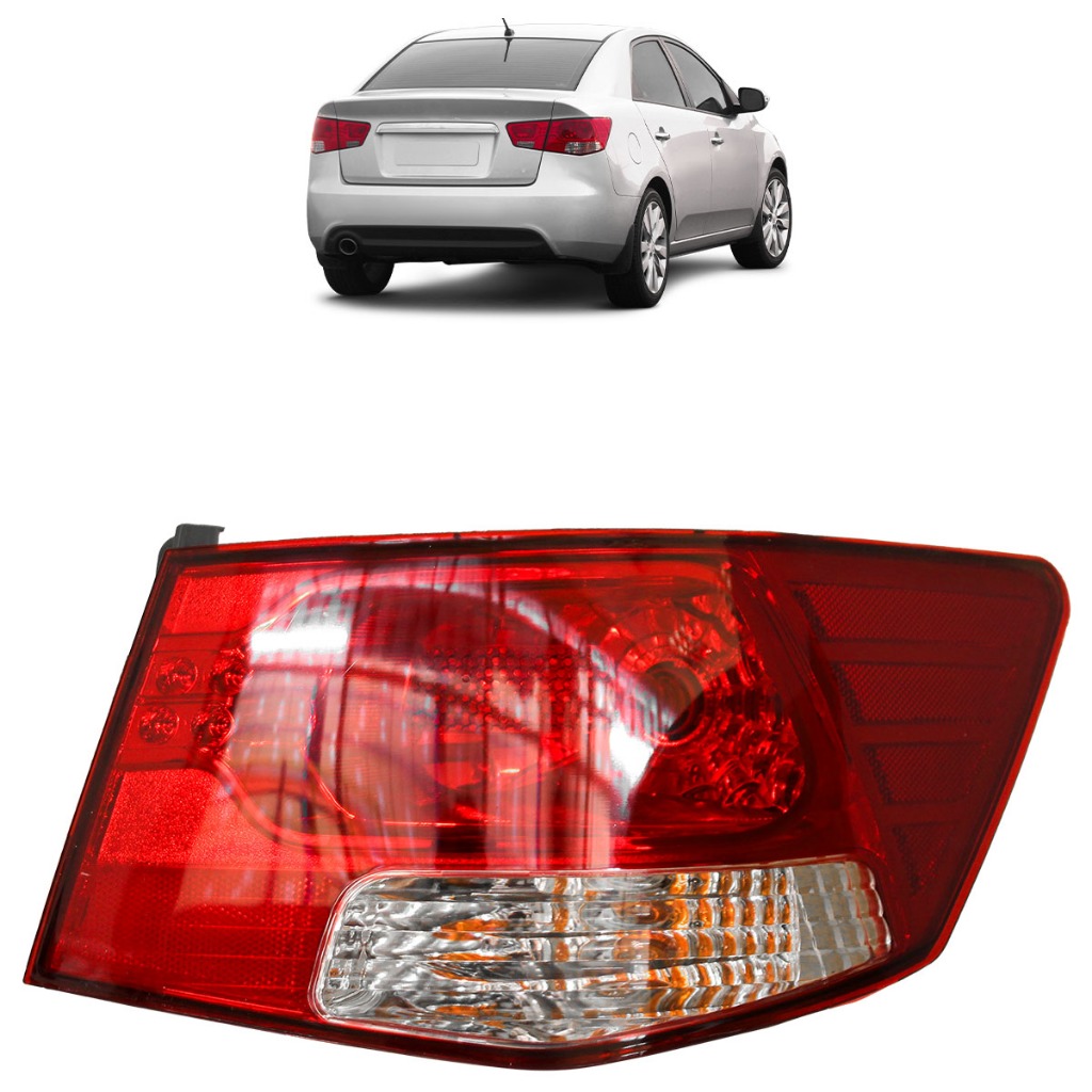 Lanterna Traseira Cerato 2009 2010 2011 Bicolor Canto em Oferta na Shopee