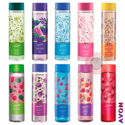 Aquavibe Refrescantes Body Splash Avon 300ml: Pitanga, Ameixa, Lichia, Baby Smell, Pretty Blue, Chypre, Lavanda e Romã