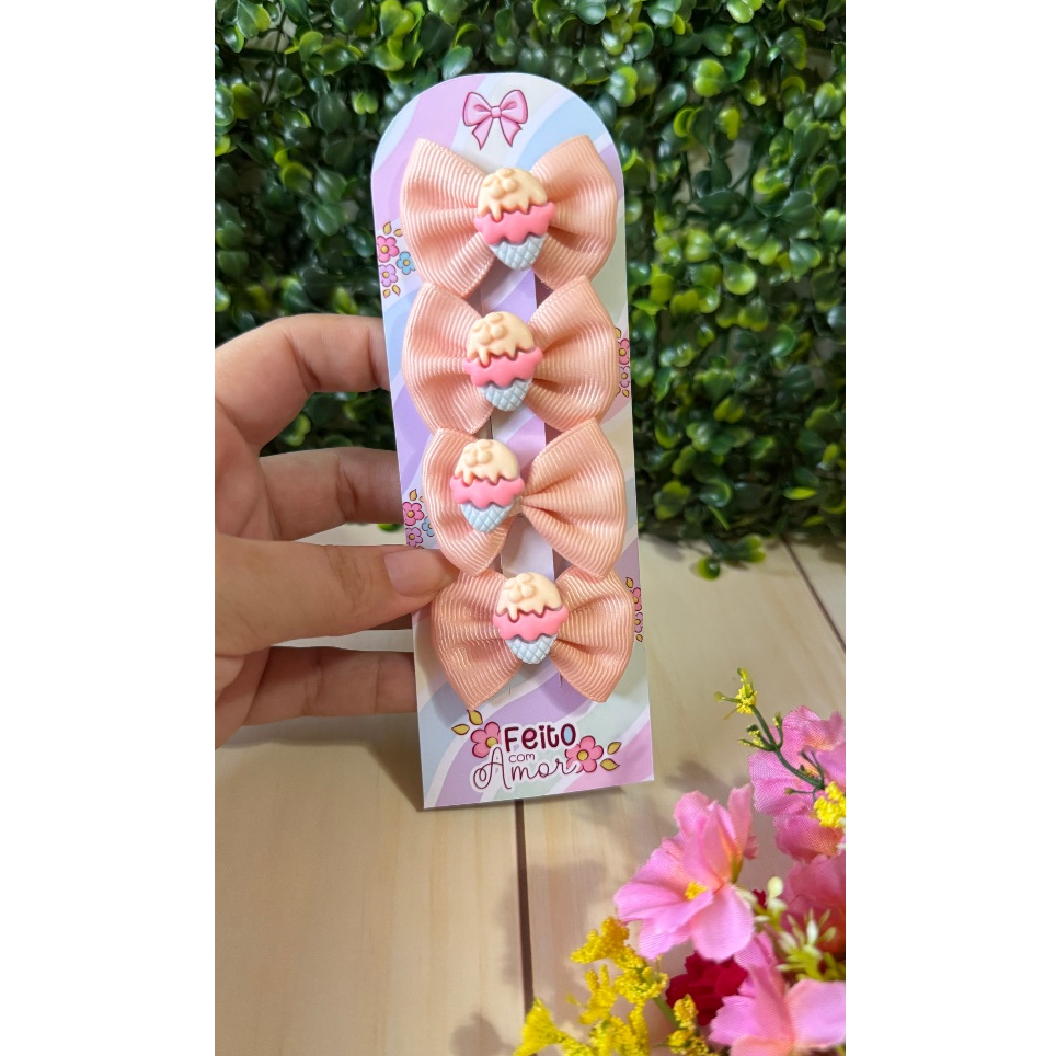 tag para mini laço/bico de pato