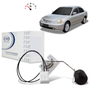 SENSOR NIVEL DE COMBUSTIVEL HONDA CIVIC 01/06 GASOLINA (COMPATIVEL BOMBA DENSO) ORIG 17630S5A931/ 17630S5B931 TSA T01017