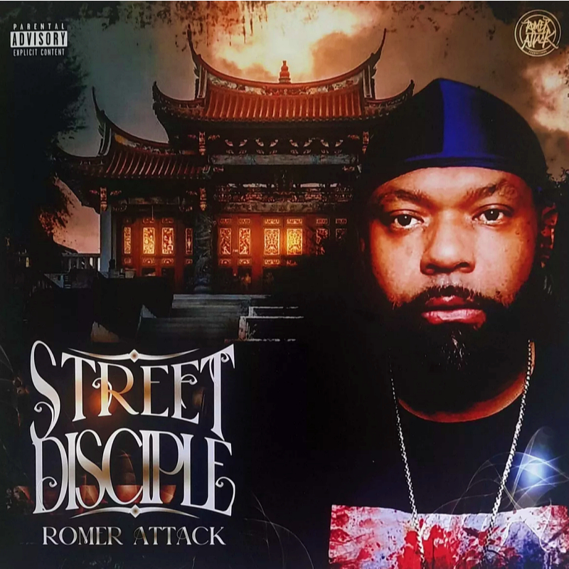 Lp Vinil Romer Attack - Street Disciple - Hip Hop ( VINIL AZUL)