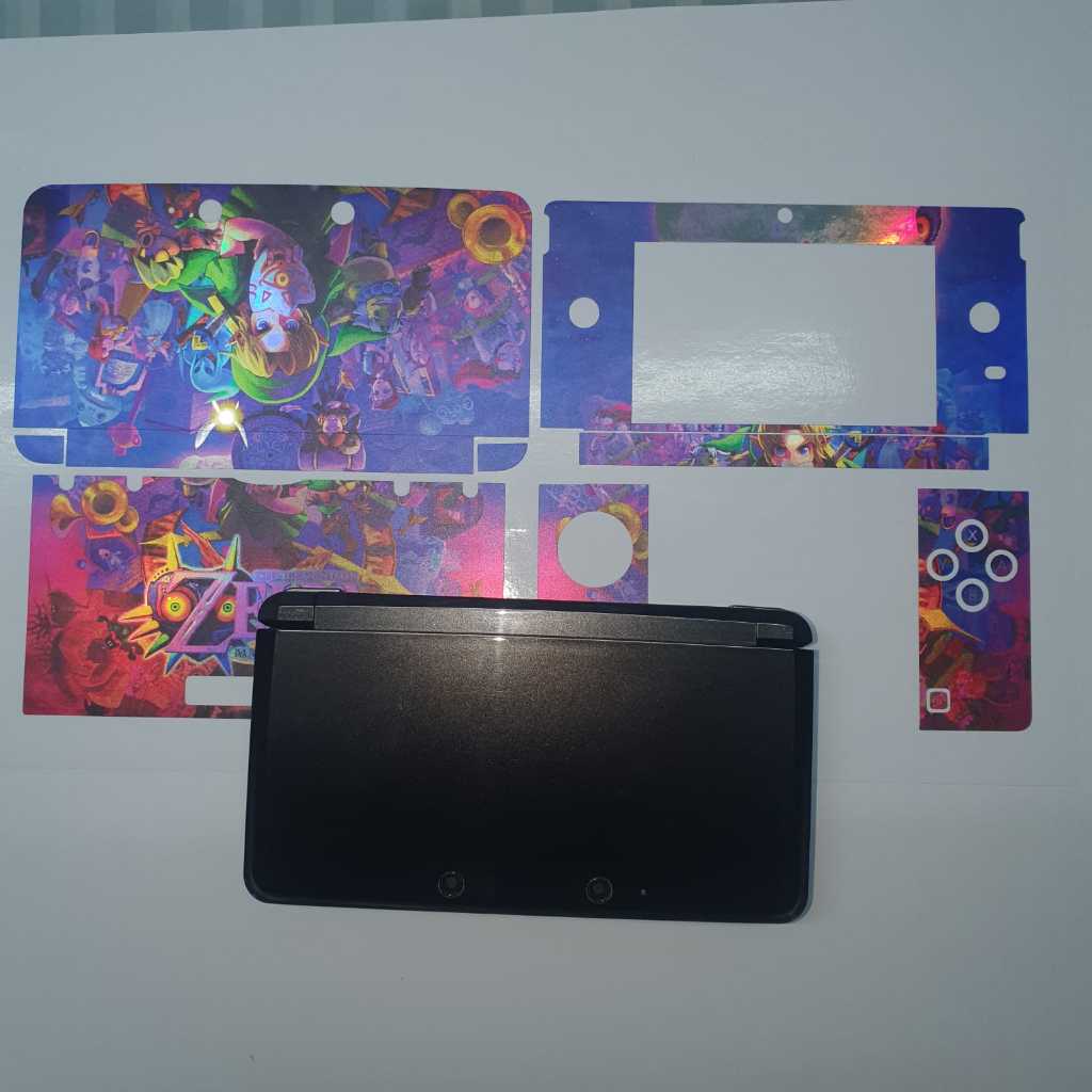compativel ADESIVO HOLOGRAFICO Customização  3DS compativel  Holografico / Fácil aplicação VÁRIOS DESENHOS HOLOGRAFICOS