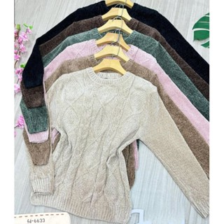 Blusa feminina em chenille macia novidade / coleção nova
