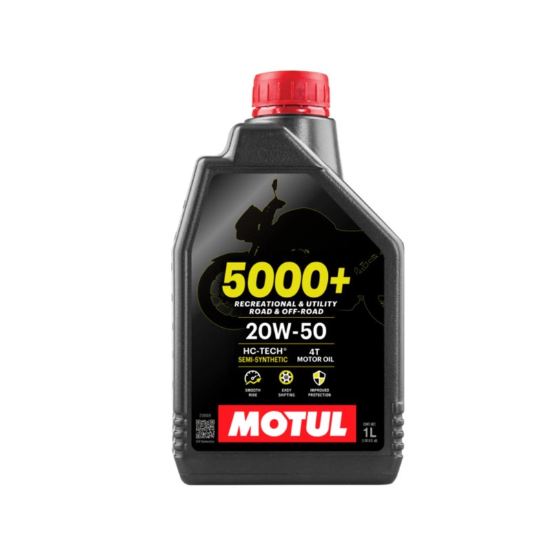 Óleo Motul 5000+ Semi-sintético 20w-50 4t - 1