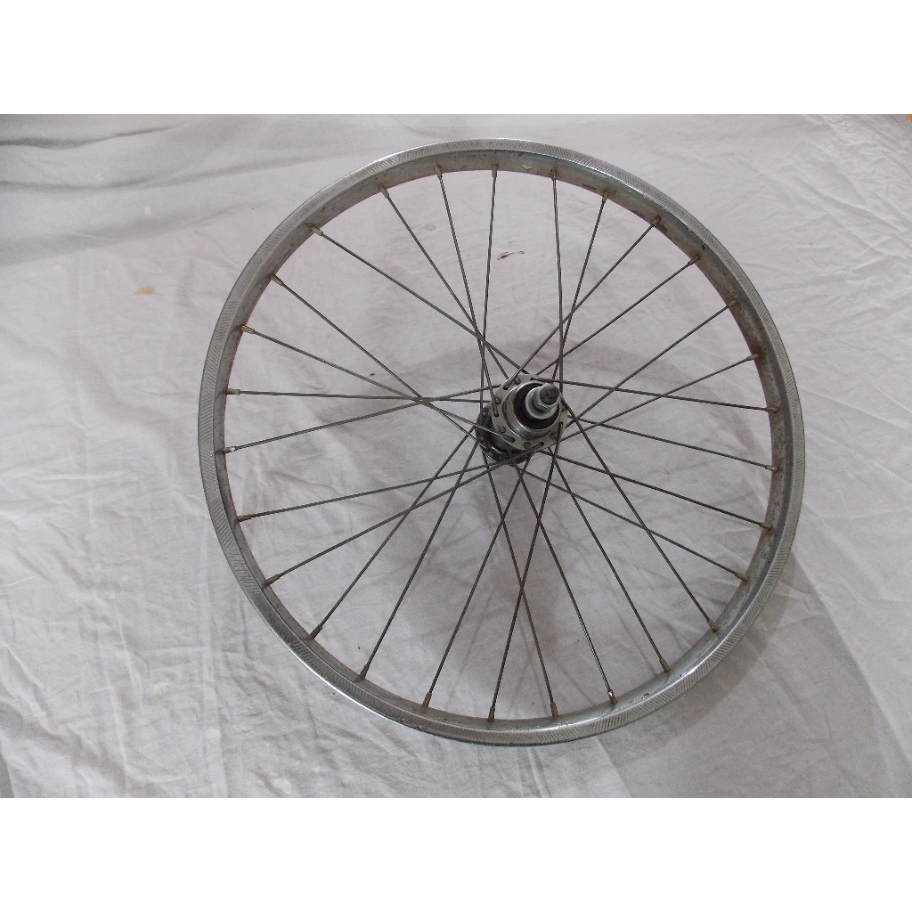Aro traseiro original bicicleta antiga caloi ceci aro 20 - usado