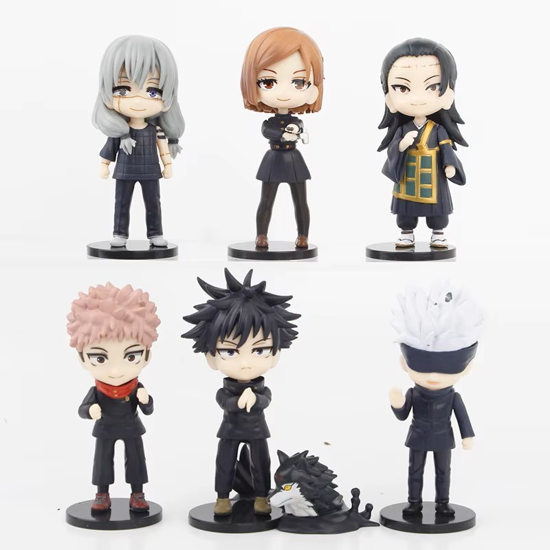 Action Figure Miniatura Jujutsu Kaisen Boneco Anime Manga