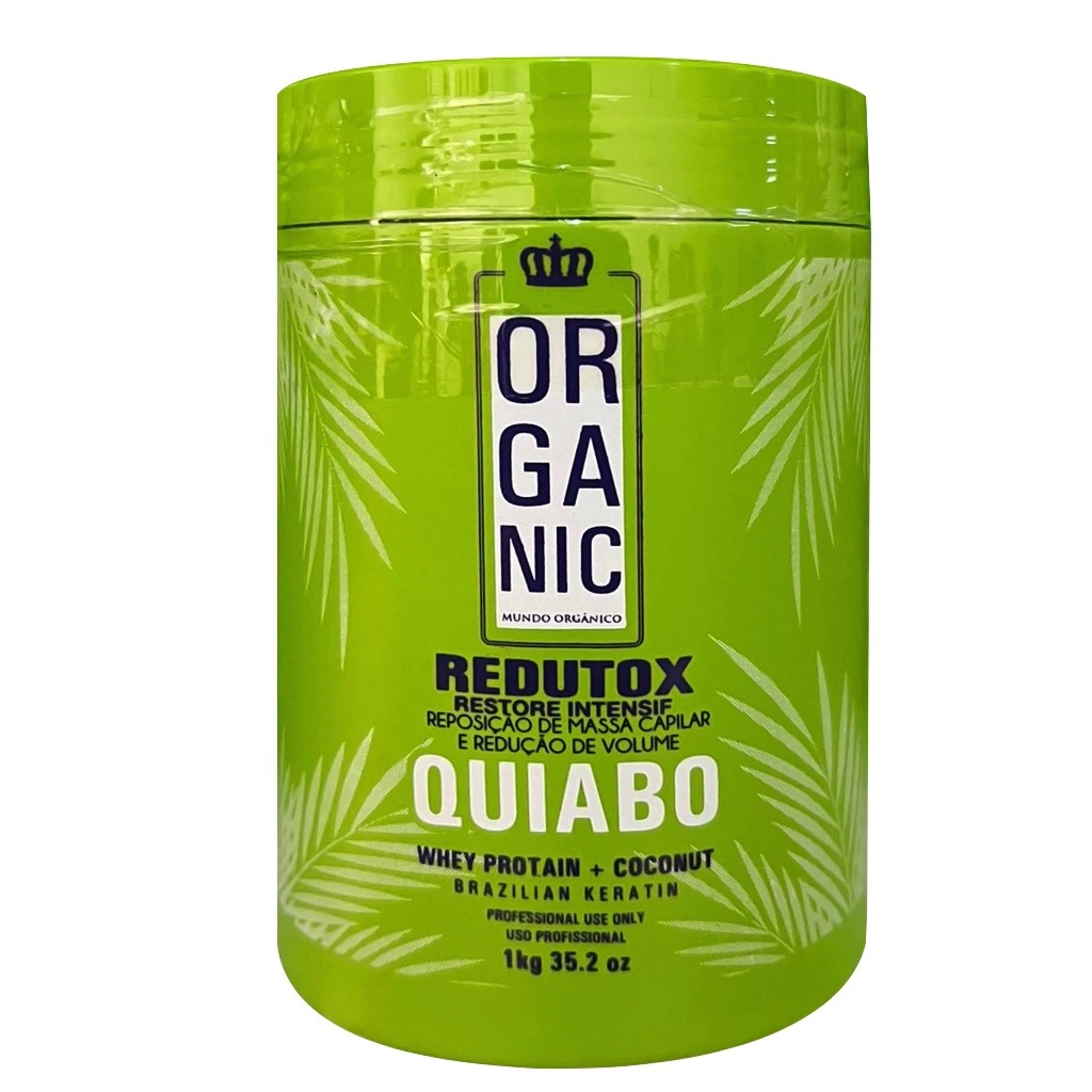 Btx Capilar de Quiabo Organic Mundo Orgânico Btx 1kg