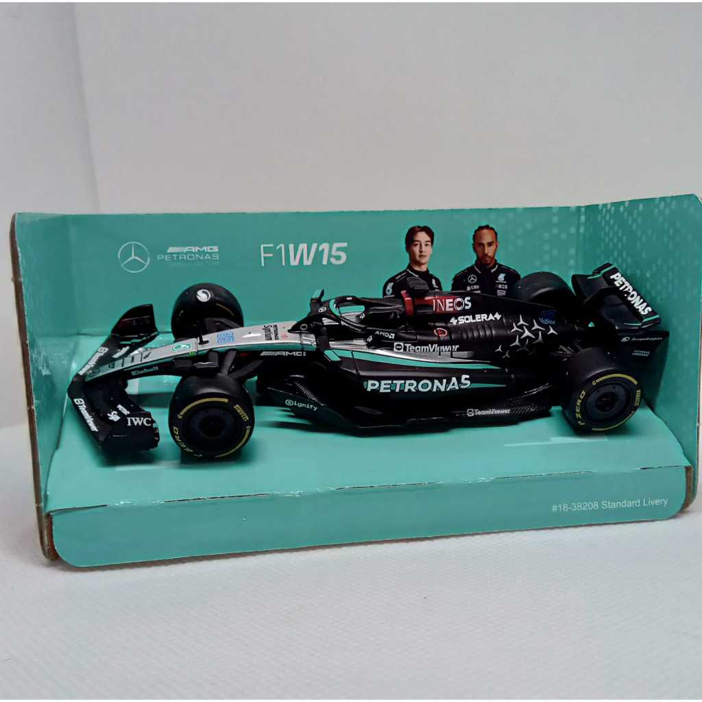 Miniatura Fórmula 1 Mercedes ou Red Bull escala 1:43