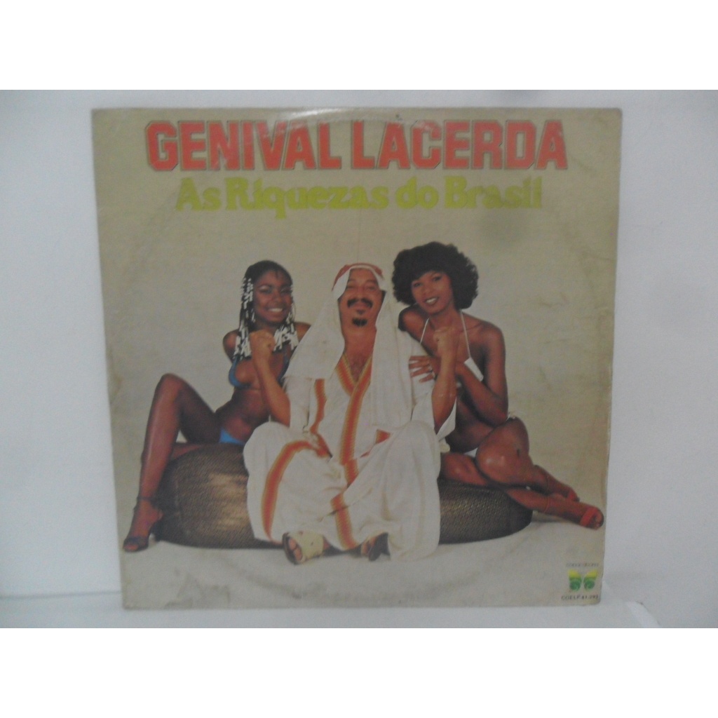 GENIVAL LACERDA = AS RIQUEZAS DO BRASIL; LP/ VINIL