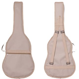 Capa Bag para violão clássico folk luxo acolchoada bege em Oferta na Shopee