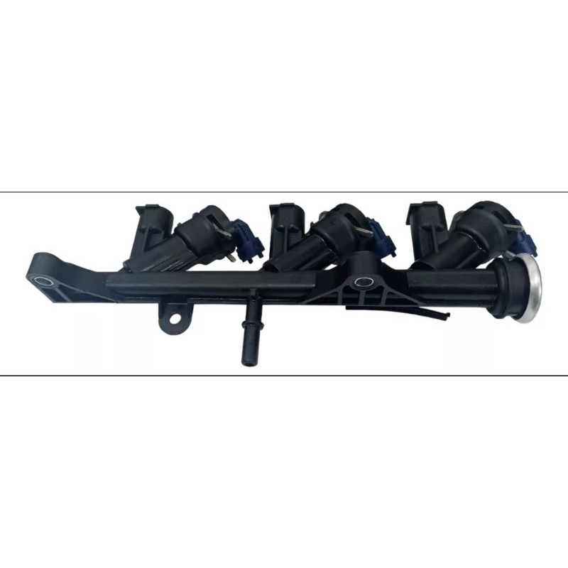 Flauta 3 Bicos Injetor Ford Ka 1.0 3cc E3b59v455af(cx241/15) | Frete grátis