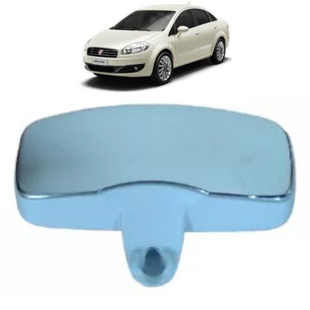 Espelho Retrovisor Console Teto Uno Idea Mobi Linea Fiat Moldura Interno Tampa Suporte Vivace Baby