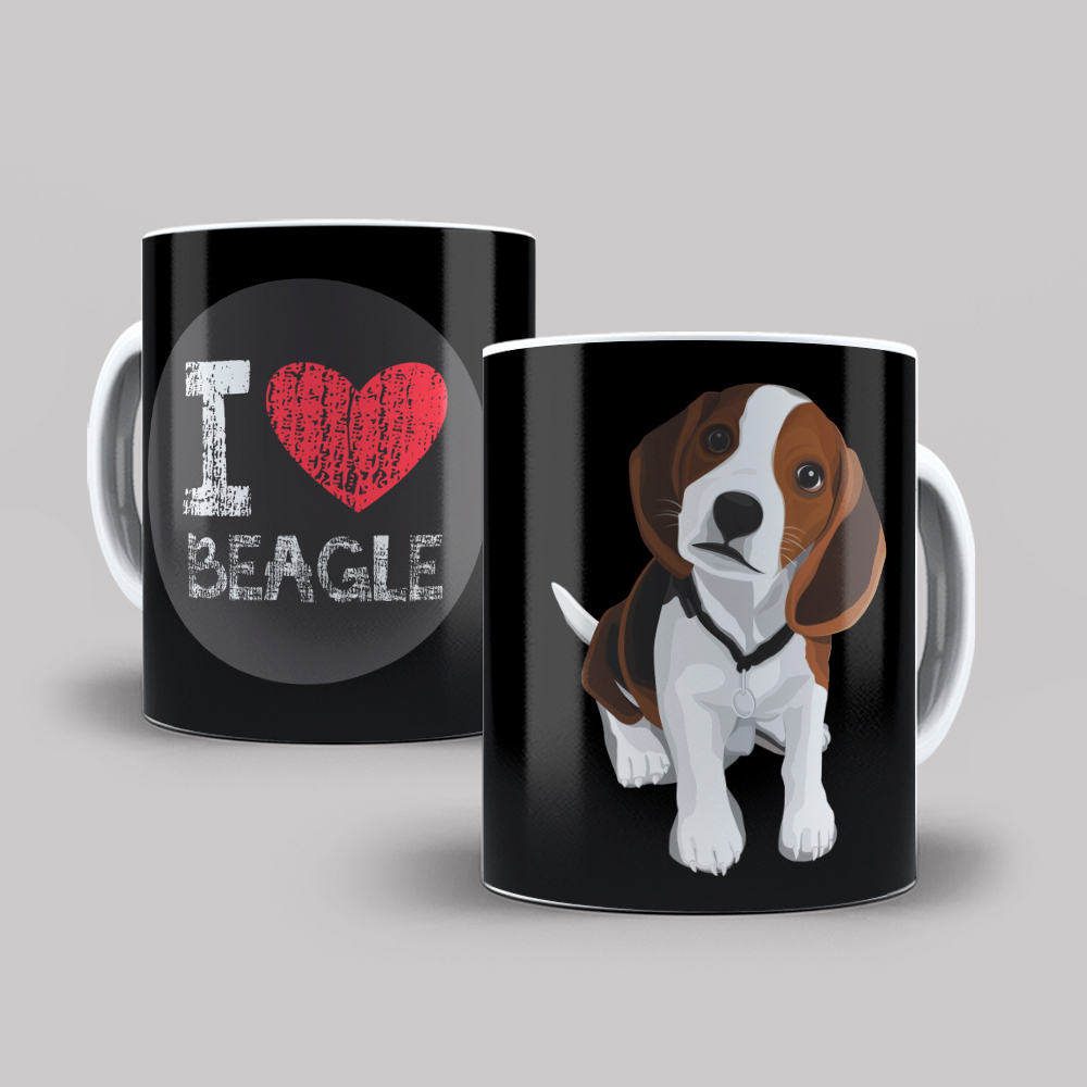 Caneca personalizada PETS I love pets cachorro e gato caneca de porcelana
