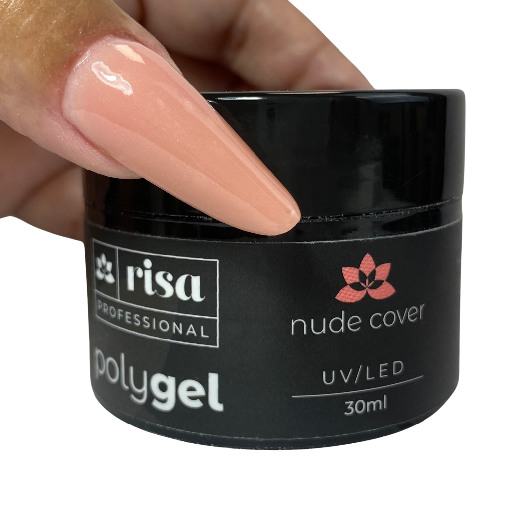 Polygel Risa hipoalergênico alongamento unha artificial pote 30ml