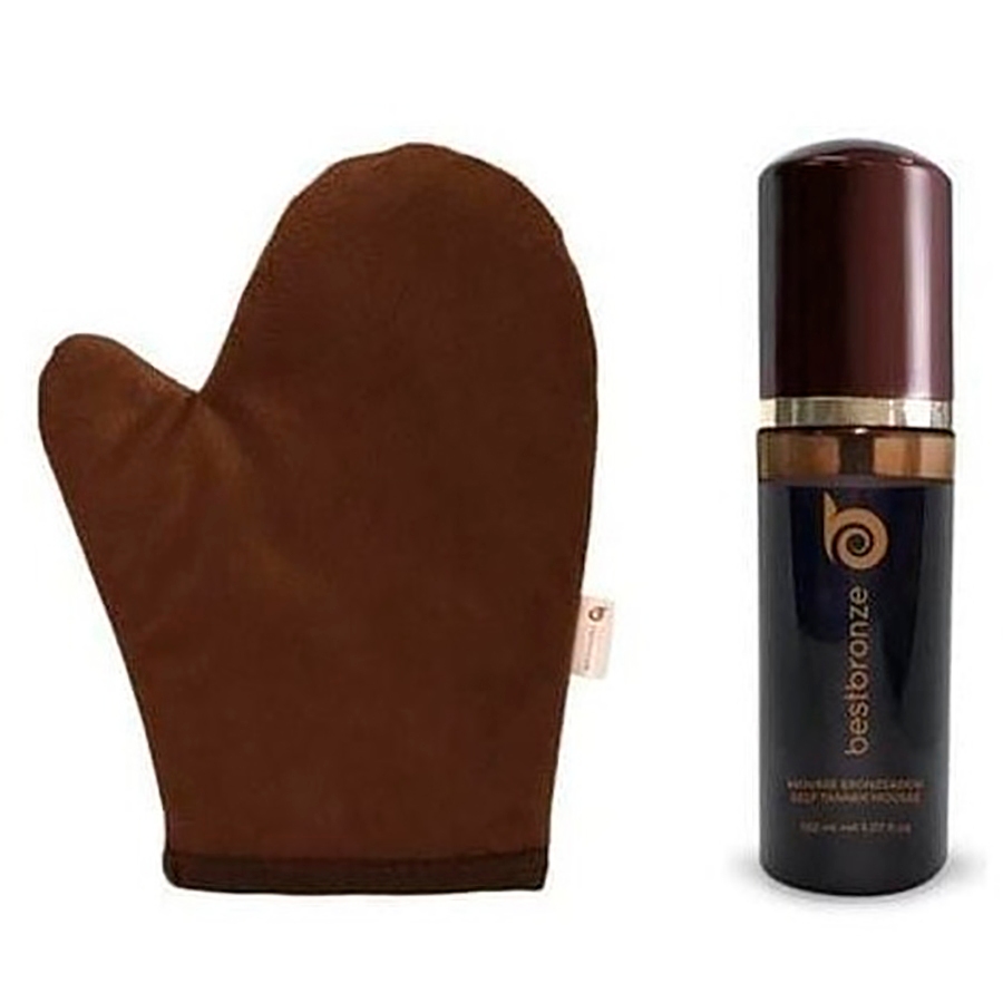 Autobronzeador Mousse Dark (Vanilla e Sem Fragância) 150ml + Luva Aplicadora - Loja Oficial Best Bronze