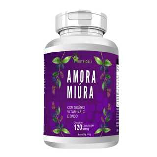 Amora Miúra Com Selênio Vitamina C e Zinco 500mg 120 Cápsulas Saúde Nutricali em Oferta na Shopee