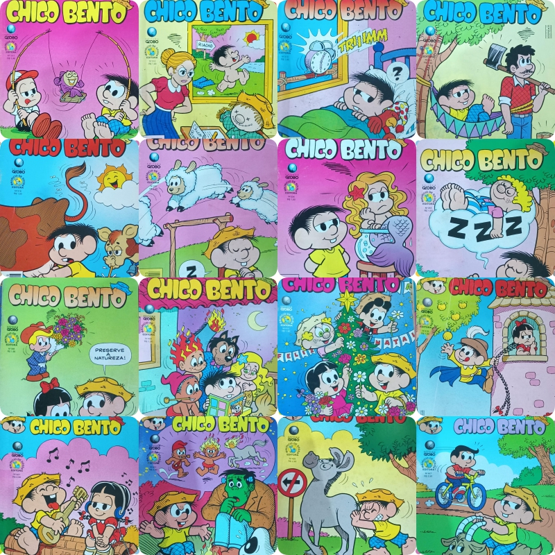 HQ: TURMA DA MONICA - Chico Bento /Globo [ Venda por Unidade ou Lote] 1987 L2
