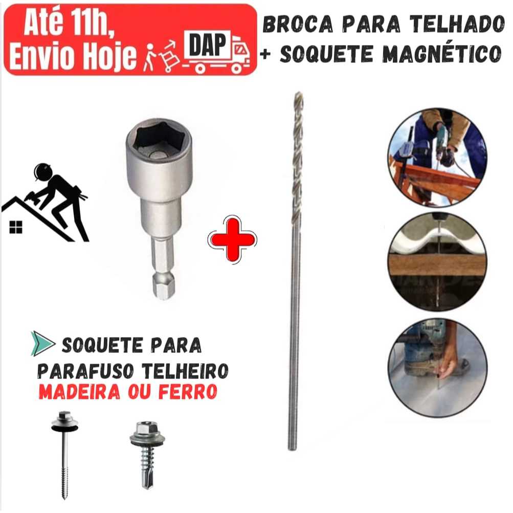 Broca para Telhado: Onde Comprar | BuscaProdutos
