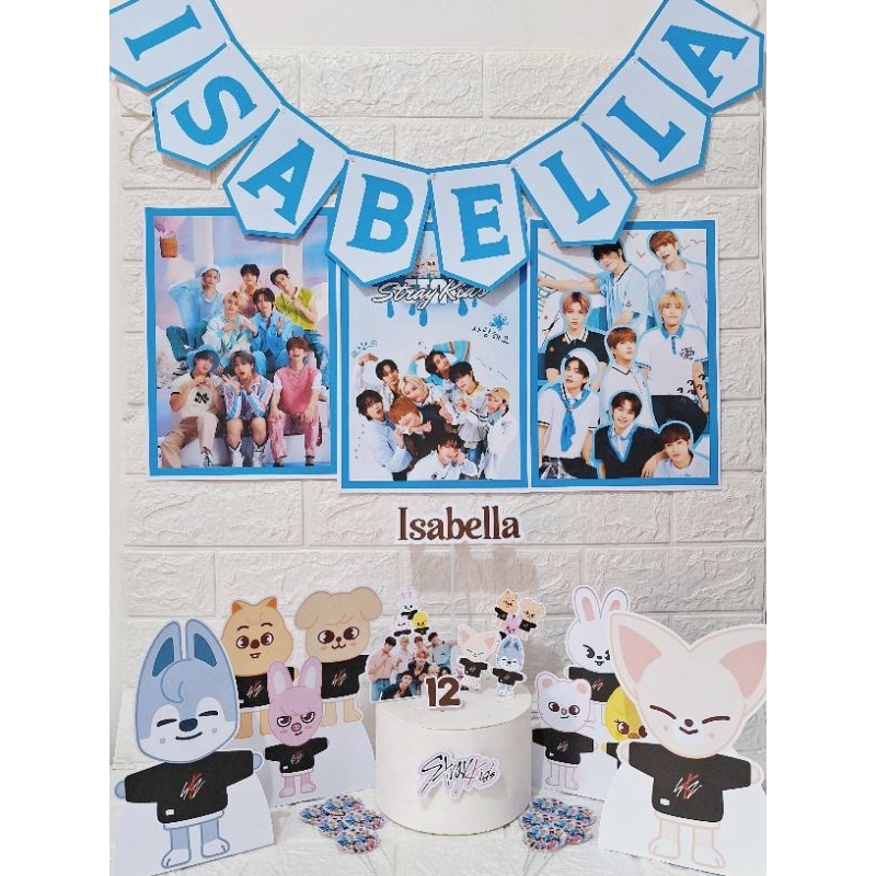 Kit Festa só um bolinho Stray Kids Personalizados - decoração - lembrancinhas - papelaria - aniversário - festa infantil