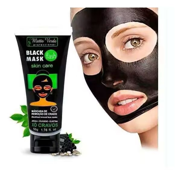Máscara Facial Preta Remove Cravos - Matto Verde Bisnaga de 50g