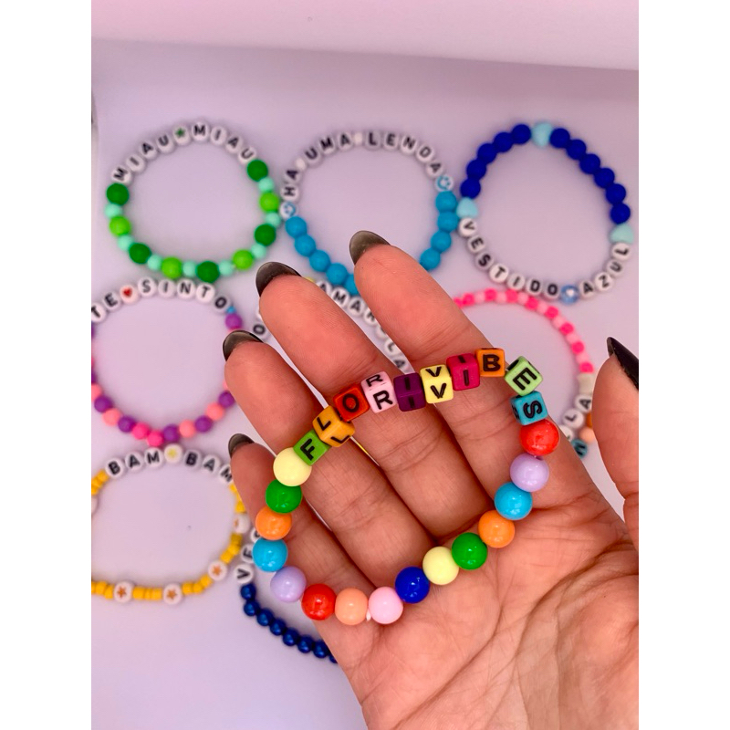KIT 5 PULSEIRAS FLORIBELLA