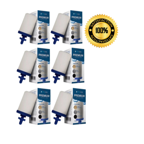 Kit  Vela Tripla Ação Alcalina, Carvão Ativado e Prata Coloidal Compatível em Todos Filtro De Barro Promoção em Oferta na Shopee