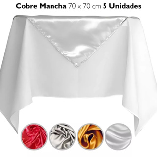 Toalha de Mesa de Cetim Cobre Mancha  0,70x0,70 para Festas Aniversário Casamento Igreja em Oferta na Shopee