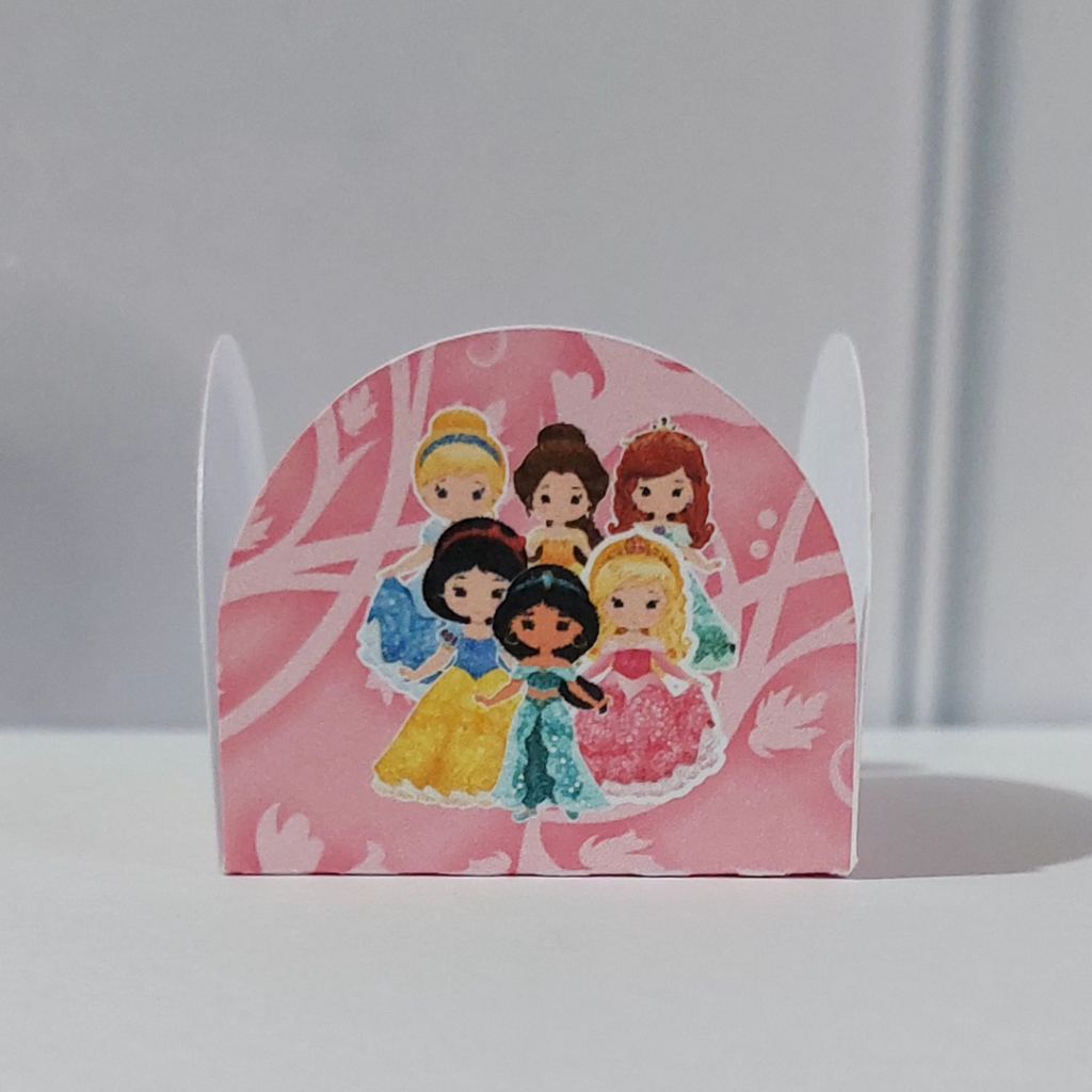 Forminha Personalizada para Brigadeiro e Docinhos |PRINCESAS| Lembrancinhas para Festas 3,5X3,5