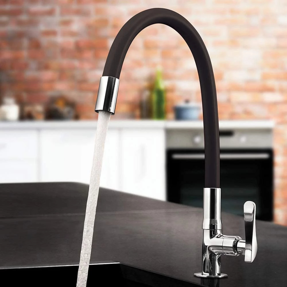 Torneira de Cozinha Gourmet Bancada Mesa Flexivel 1/4 de Volta em Oferta na Shopee