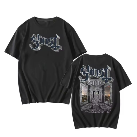 Camiseta Camisa Blusa Algodão Unissex Skeletá álbum 2025 Metal Pesado Ghost Lançamento