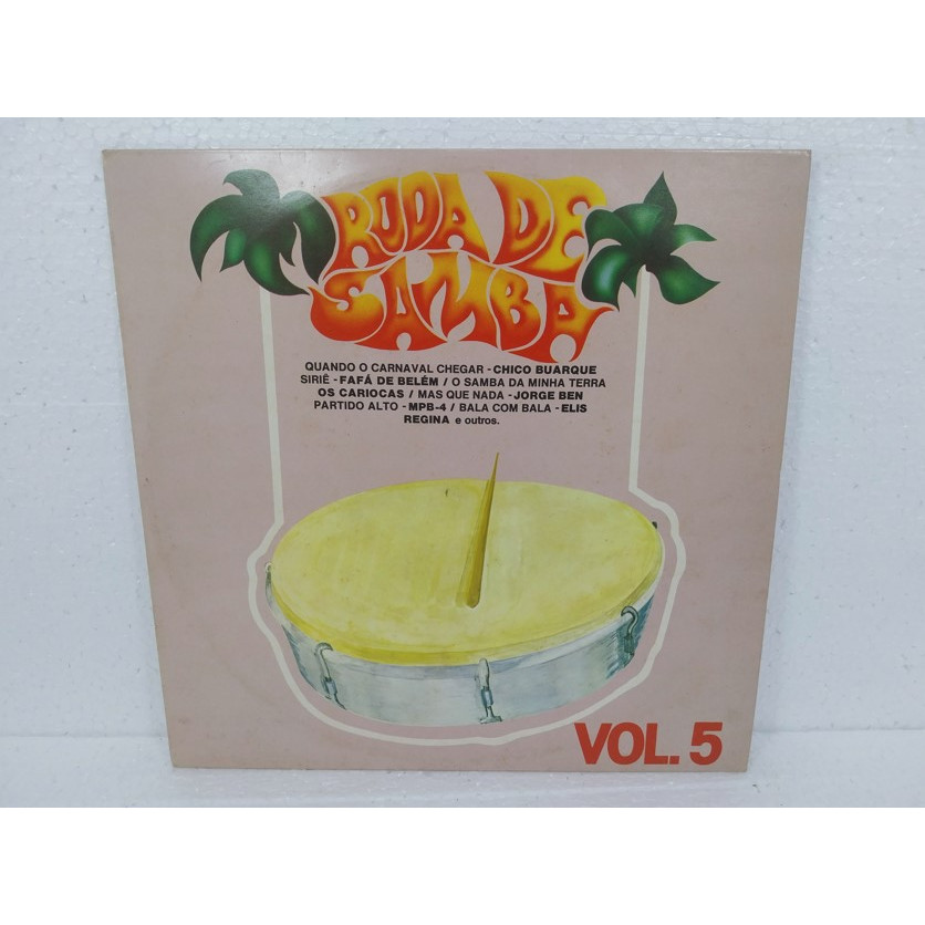 LP Vinil Roda de Samba Vol. 5 (1978) Fontana