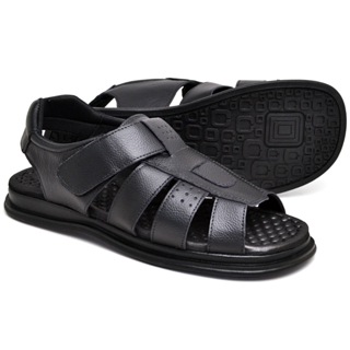 Sandália Ortopédica Franciscana Polo Star Five Couro Legitimo Anti Stress Promoção em Oferta na Shopee