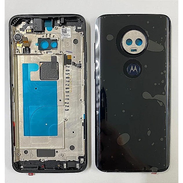 Carcaça Completa Motorola Moto G7 Plus ( Xt1965-2 ) ( Tampa Biometria Digital Flex Power Vibracall )