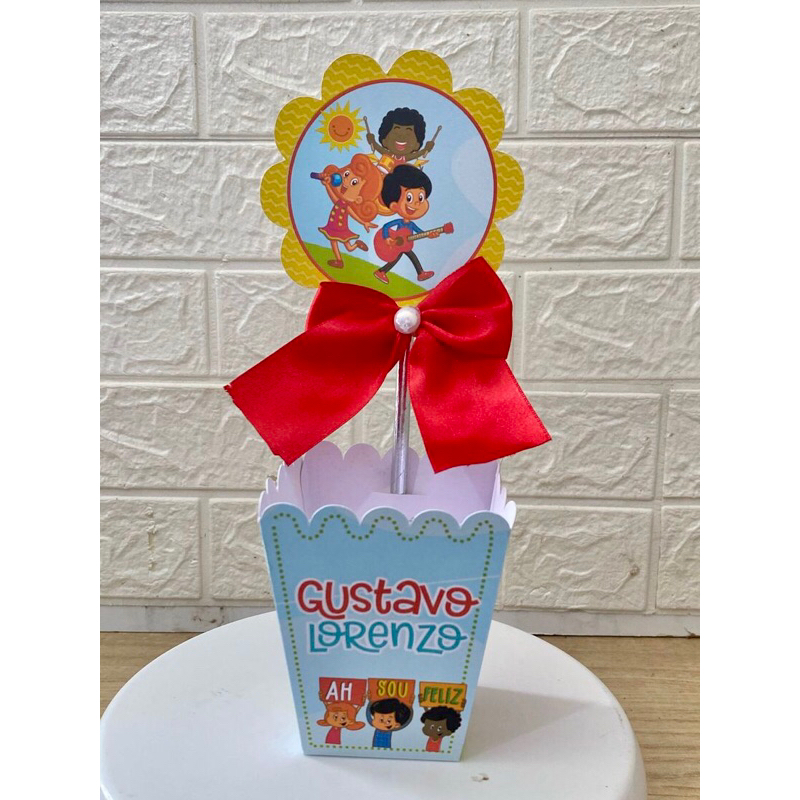 Centro De Mesa 3 Palavrinhas/ CACHEPÓ LEMBRANCINHA PERSONALIZADA | ARRANJO | ENFEITE DE MESA