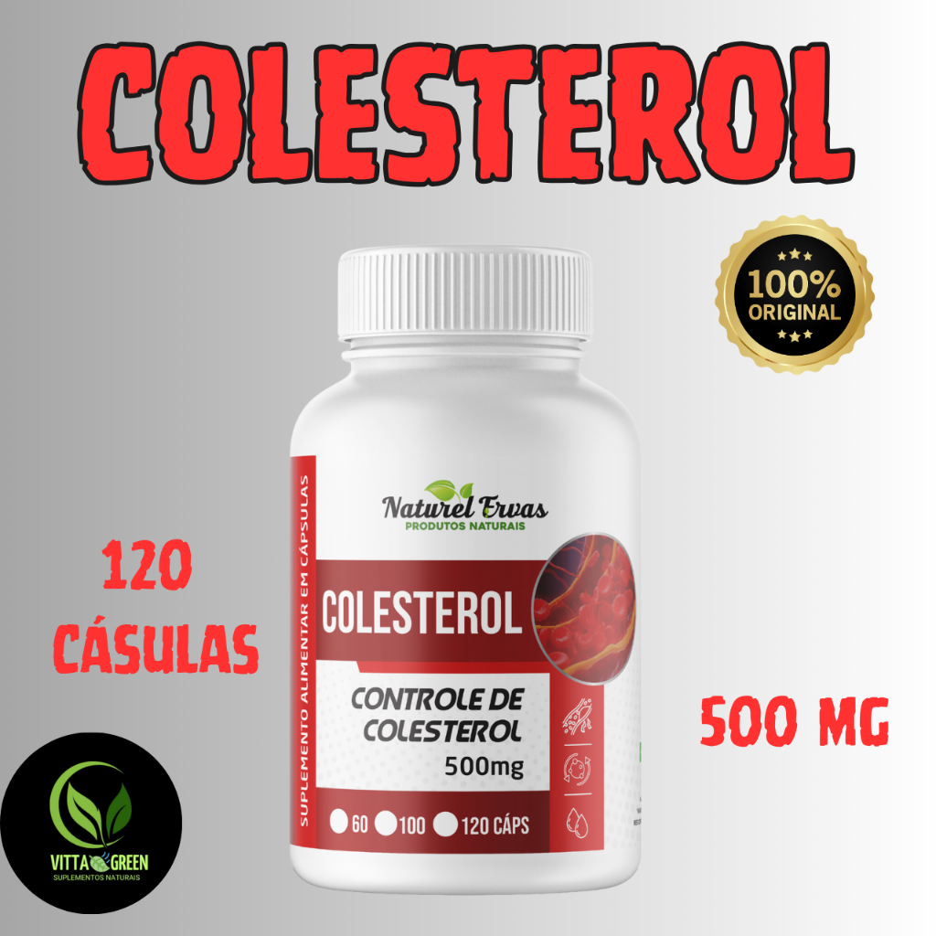 Alcachofra Beringela e Spirulina -Colesterol 120 cápsulas 500mg em Oferta na Shopee