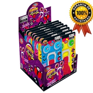 BALA DE GELATINA - GOMA/ TERROR BOKAO  20UN × 16G - SABOR tutti-frutti em Oferta na Shopee