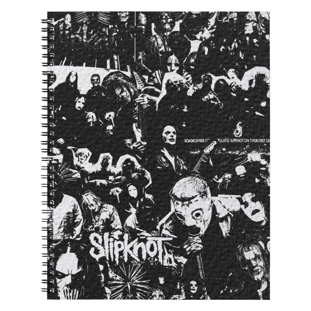 Caderno personalizado  slipknot em Oferta na Shopee