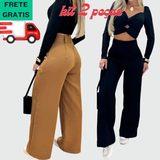CALÇA PANTALONA DE ALFAIATARIA PREMIUM 2025 em Oferta na Shopee